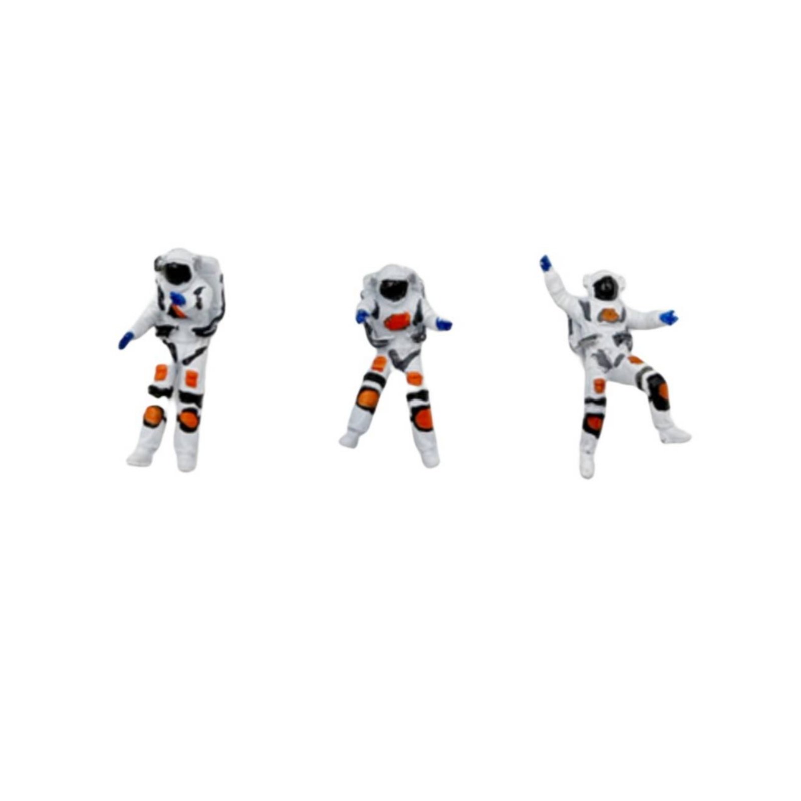 3-Piece 1:64 Astronaut Figures