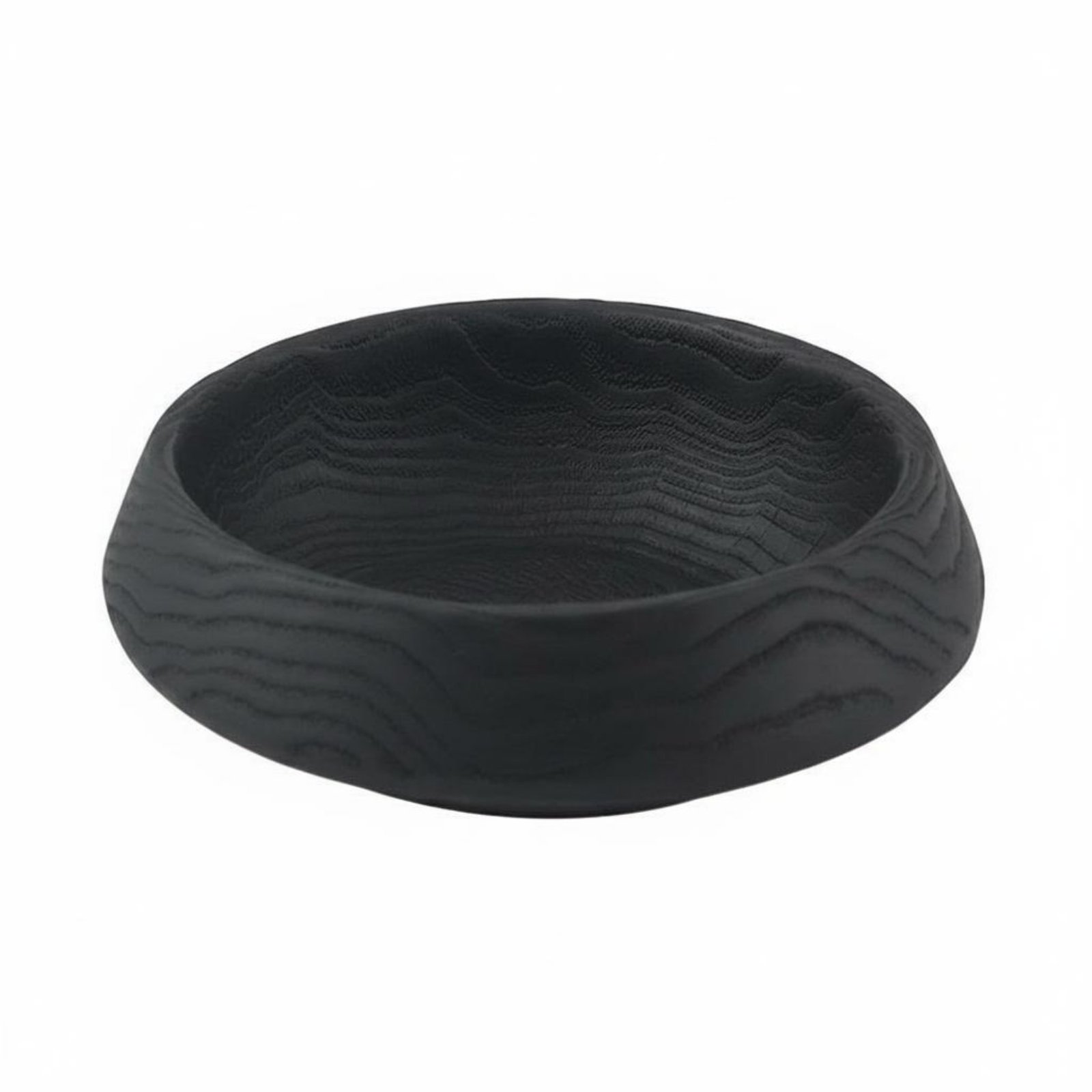 Wood Grain Fruit Bowl