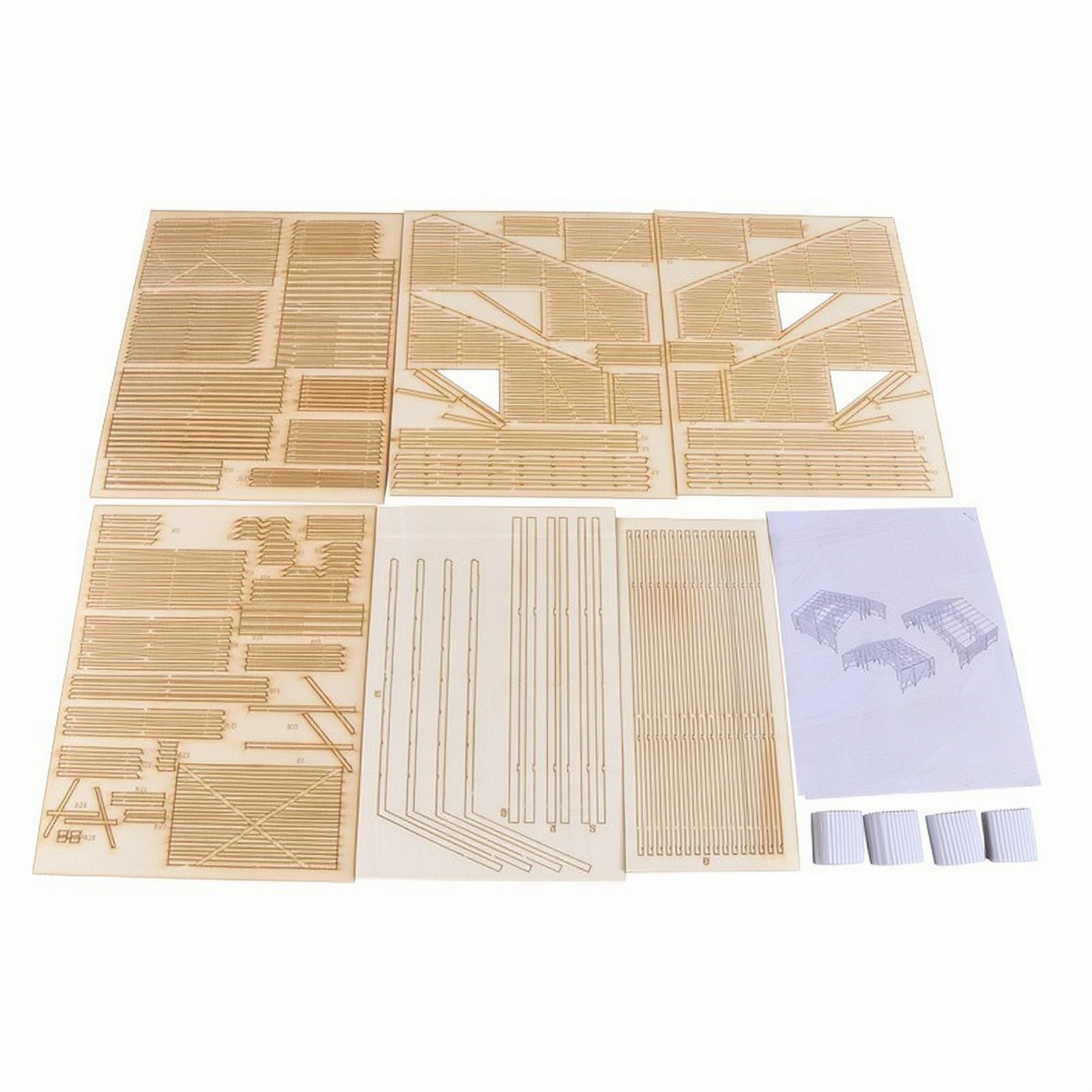 Open-Frame Hangar Model Kit