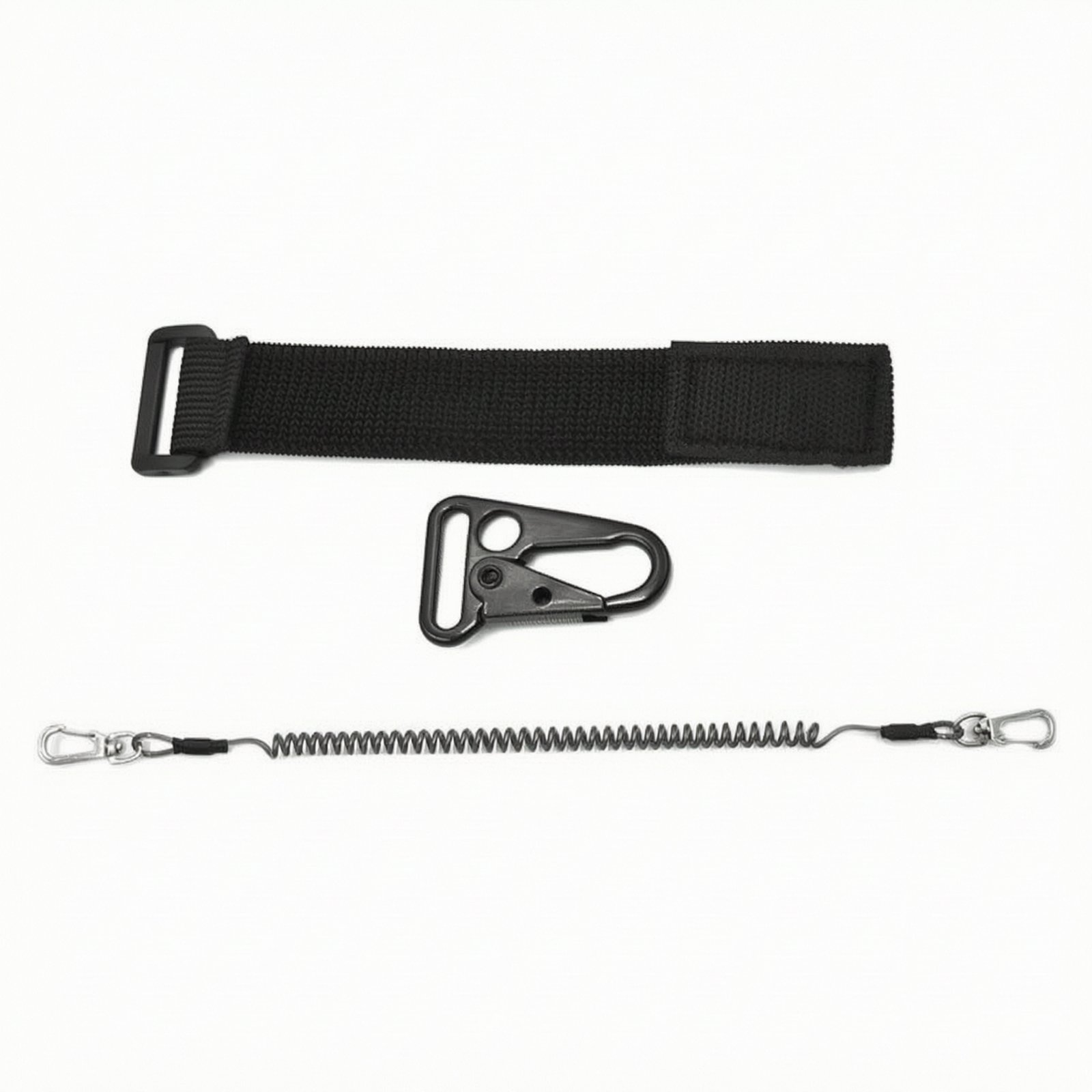 Coiled Fishing Rod Tether Strap