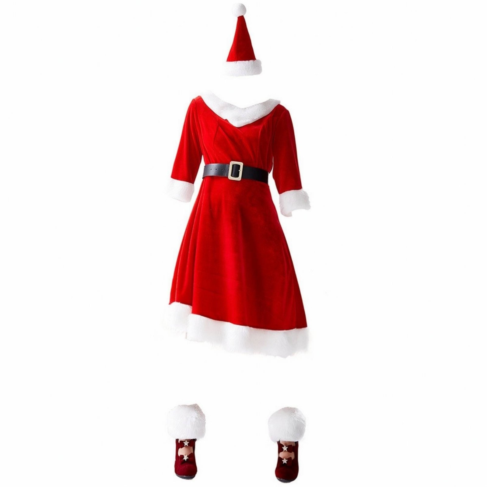 Christmas Dress with Boot Covers
