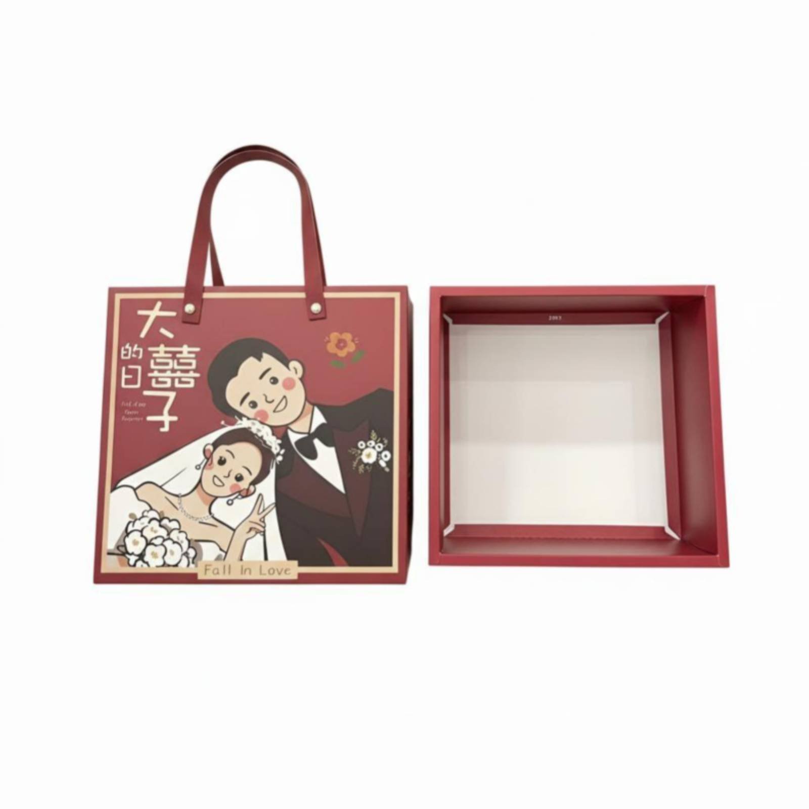 Set of 6 Drawer Wedding Candy Box