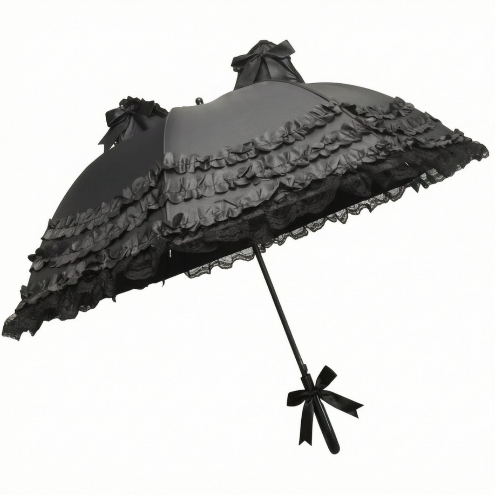 Black Gothic Parasol