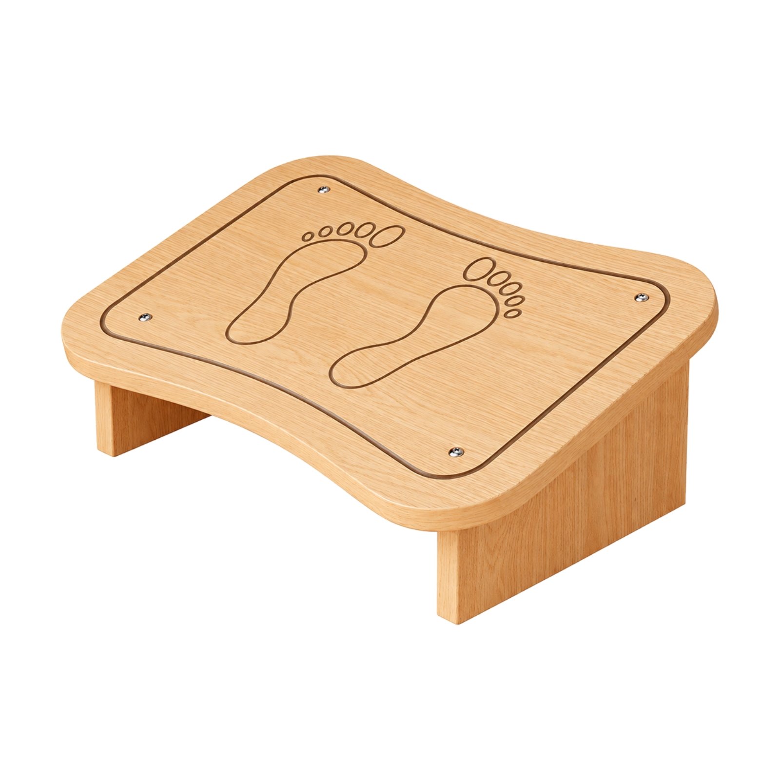 Beneath-Desk Footrest Stool