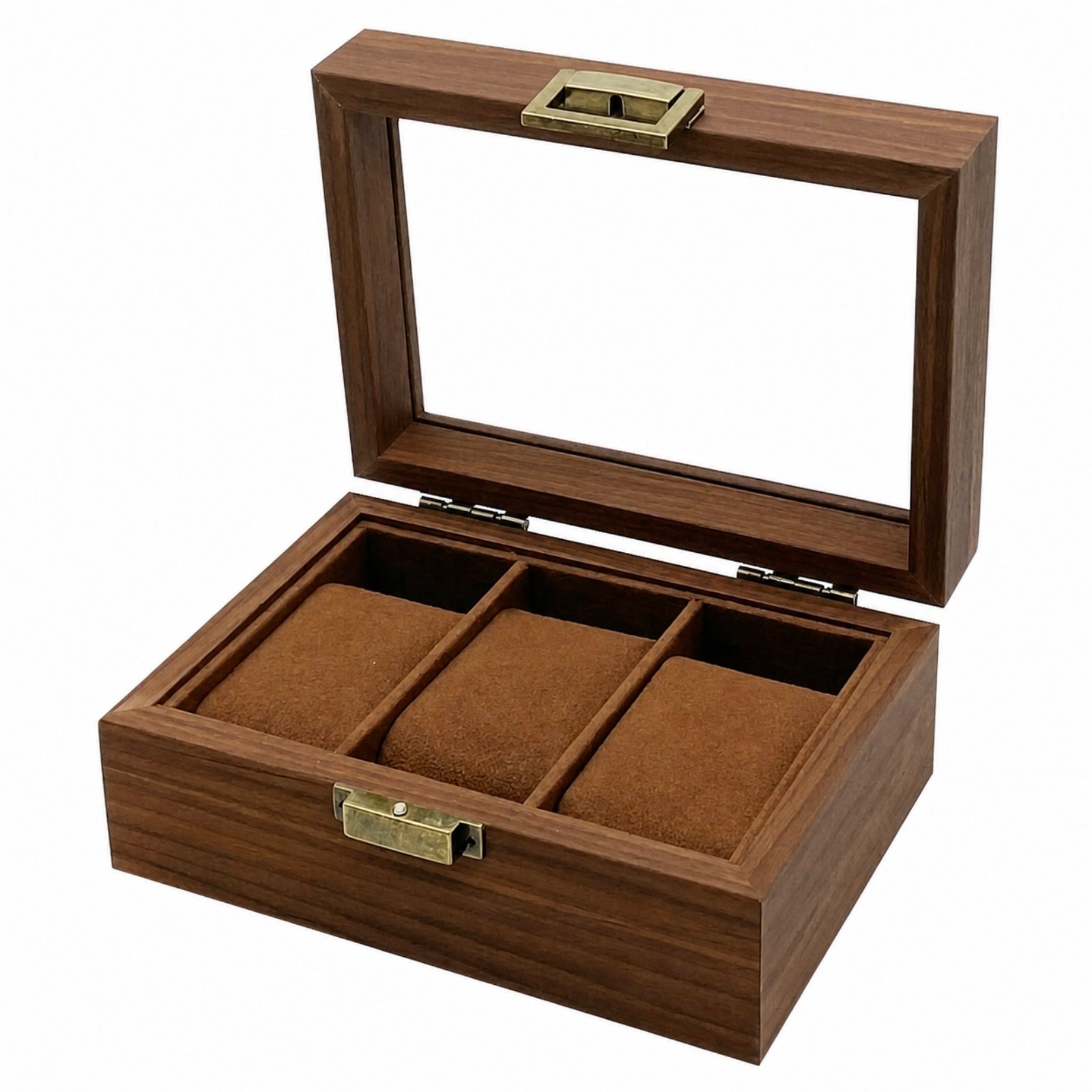3-Slot Watch Display Box