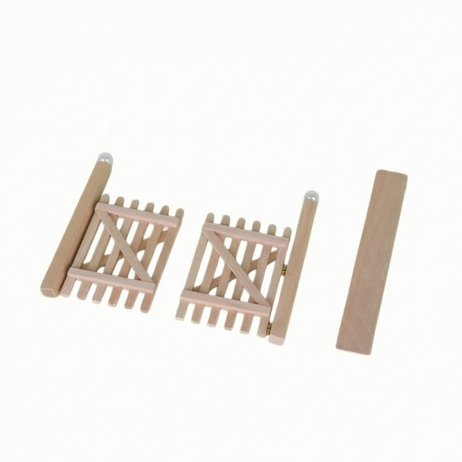 1:12 Dollhouse Gate with Base