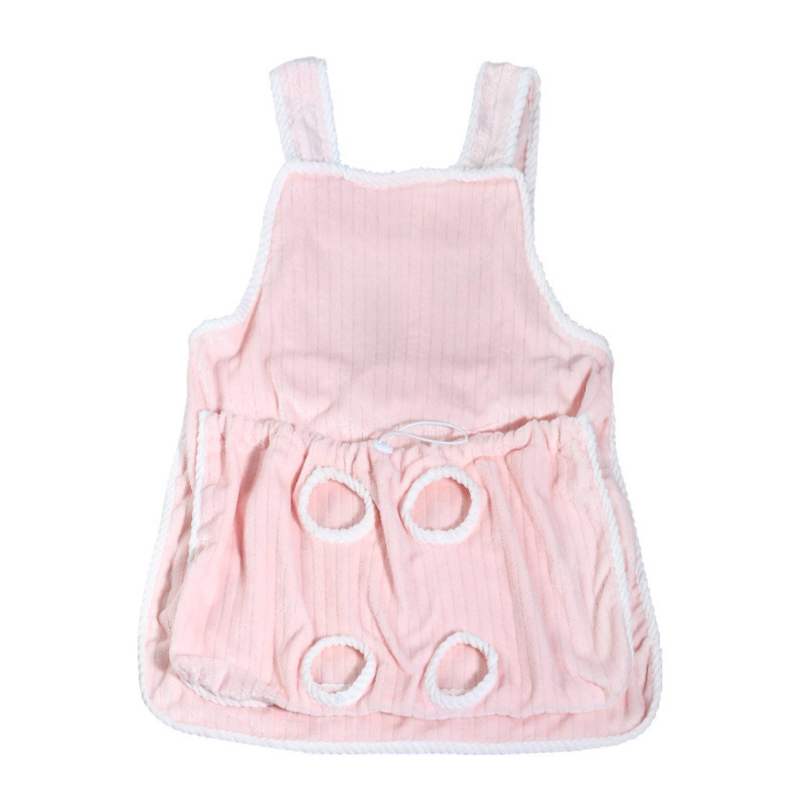 Cat Holding Apron Hair-Resistant