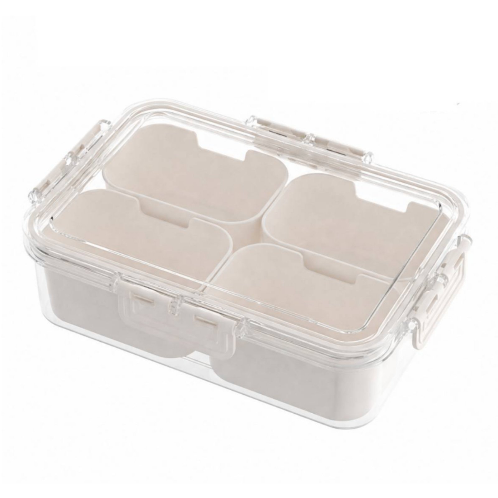 Four-Compartment Condiment Organizer