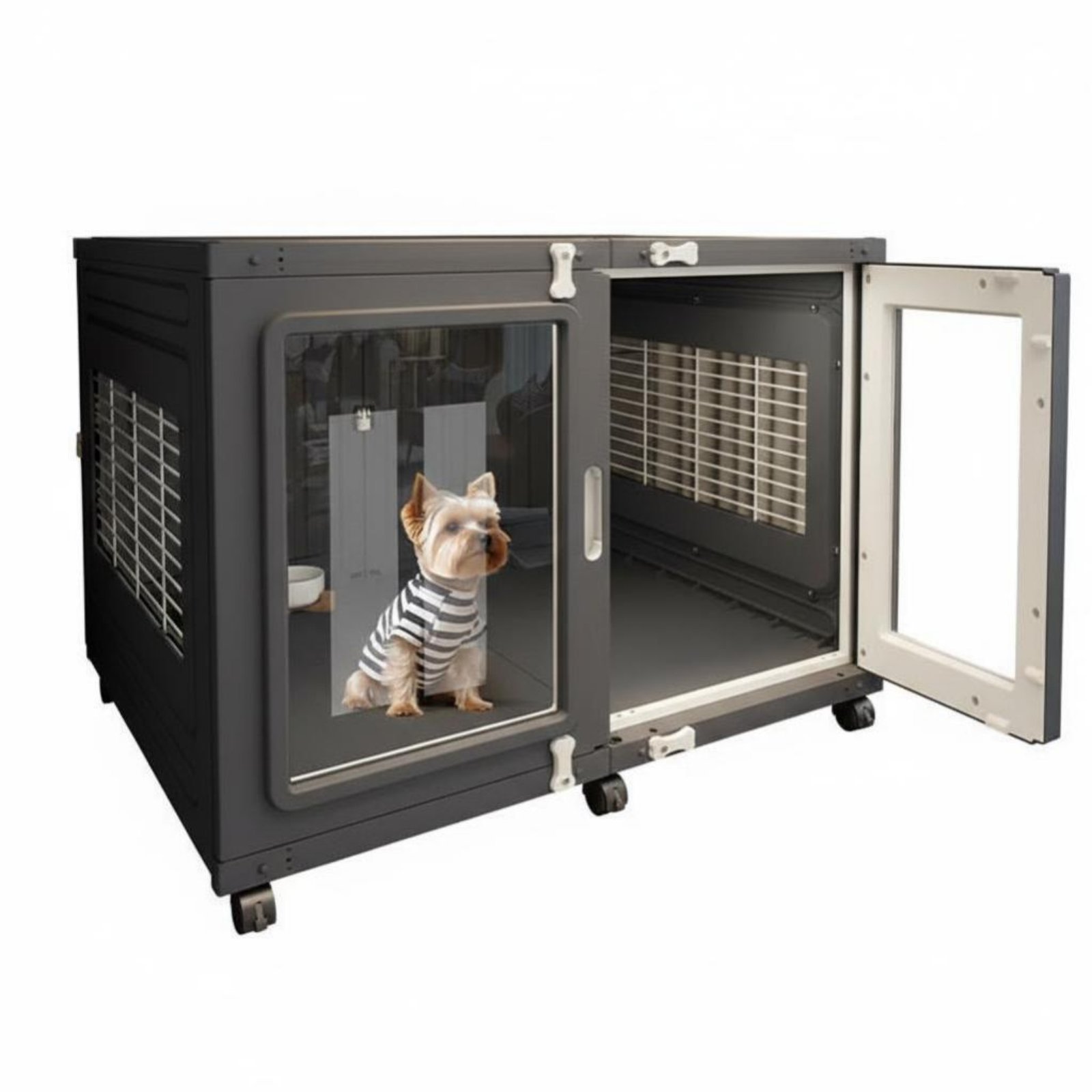 Clear Dog Enclosure