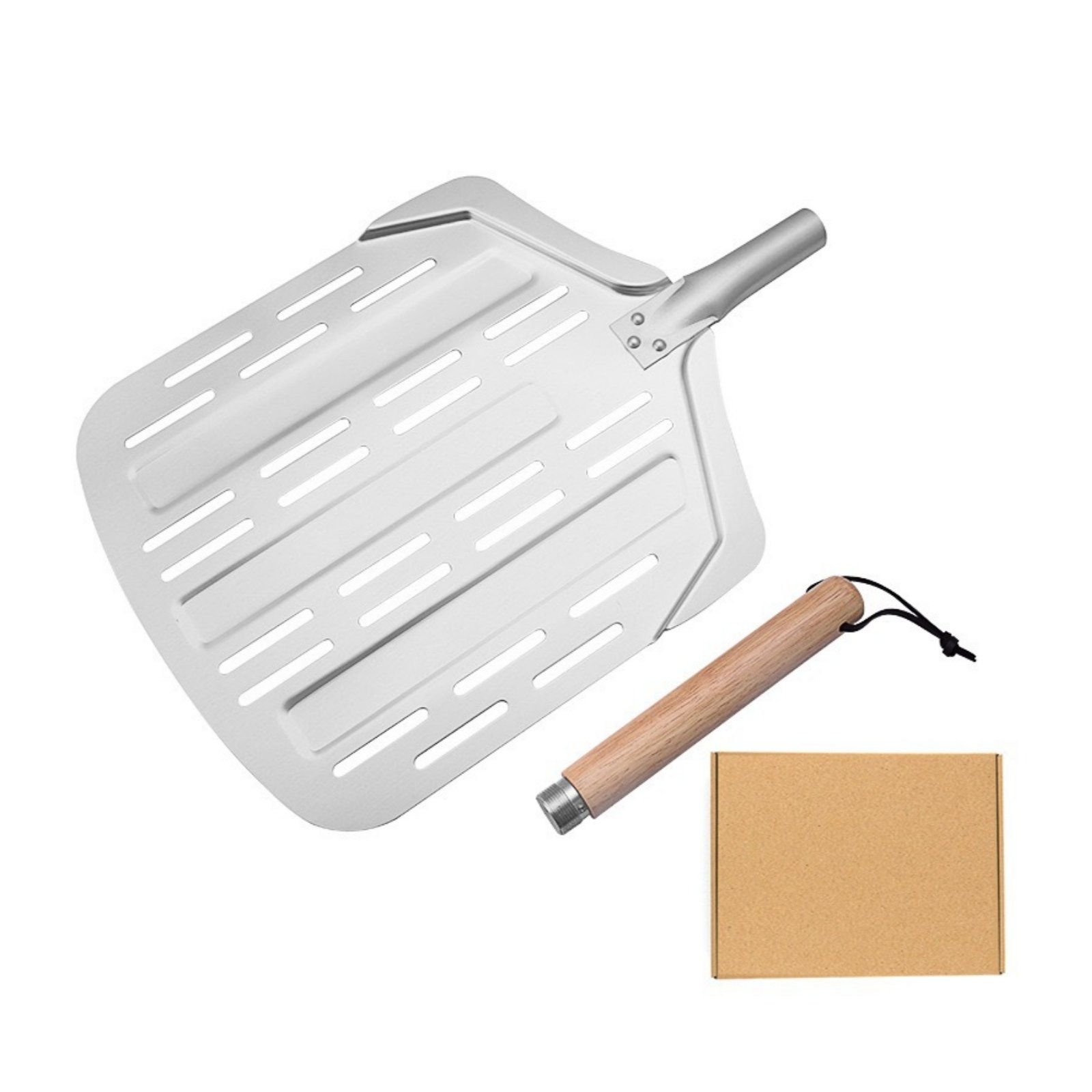 Perforated Pizza Peel – 1-section Al