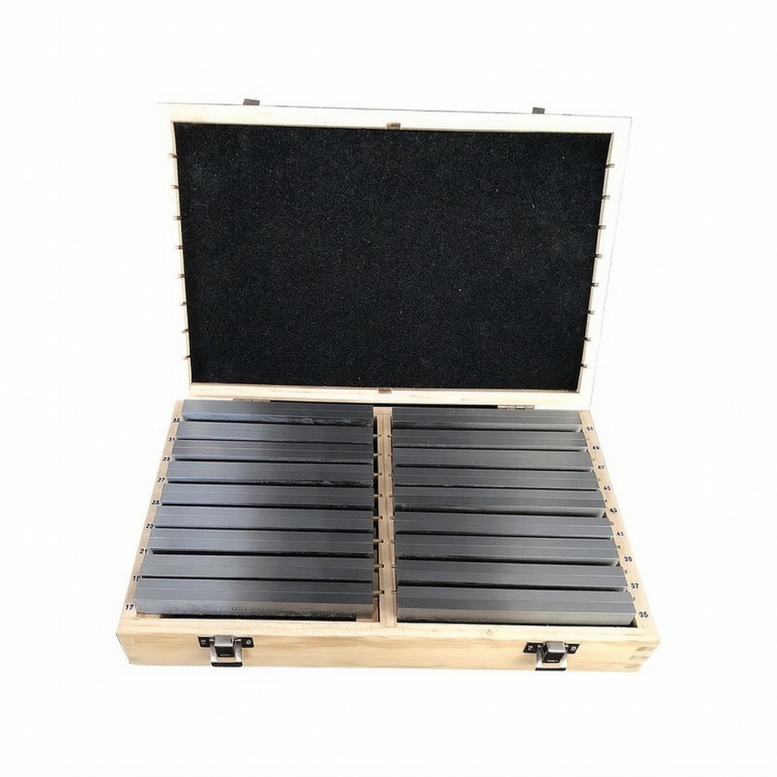 36 Pieces Parallel Block Wooden Case