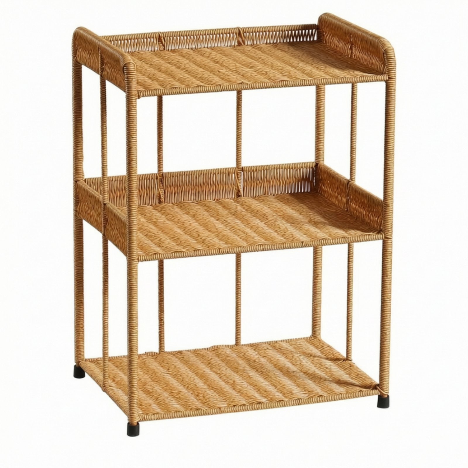 Rattan Organizer Rack