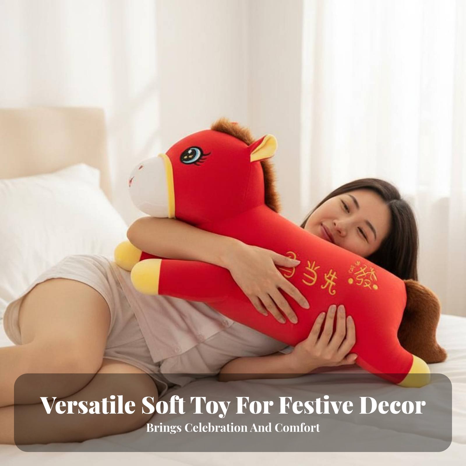 Extended Horse Body Pillow