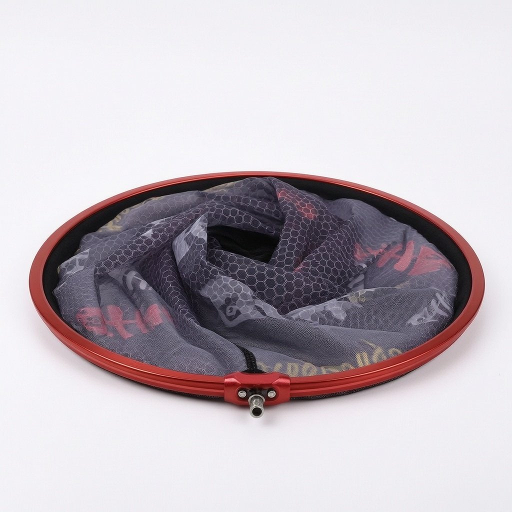Round Fishing Landing Net Head with Deepened Mesh