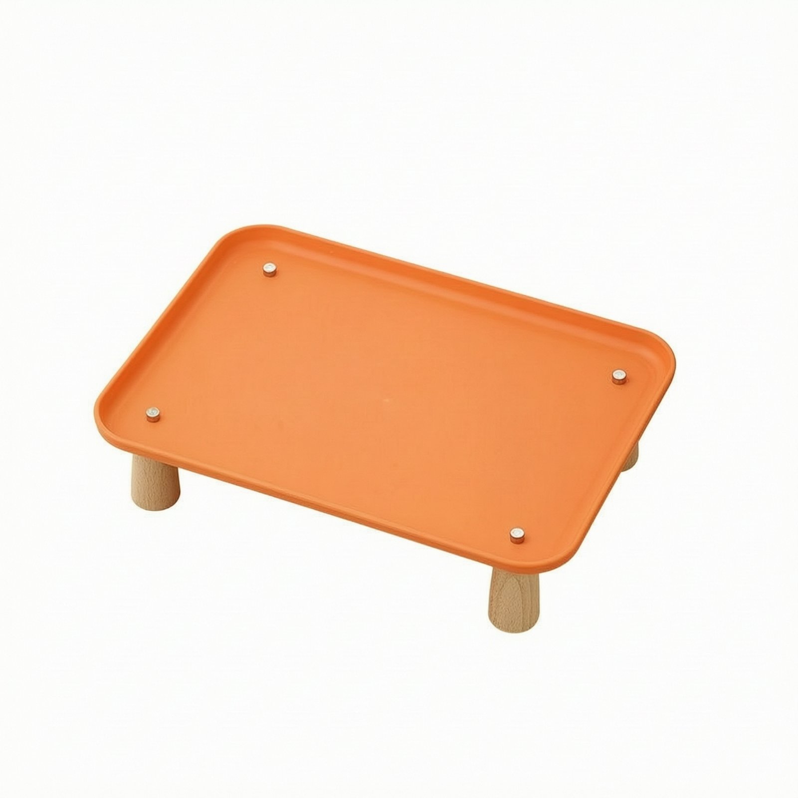 Elevated Pet Feeding Tray – Org M 31x22cm with 8cm