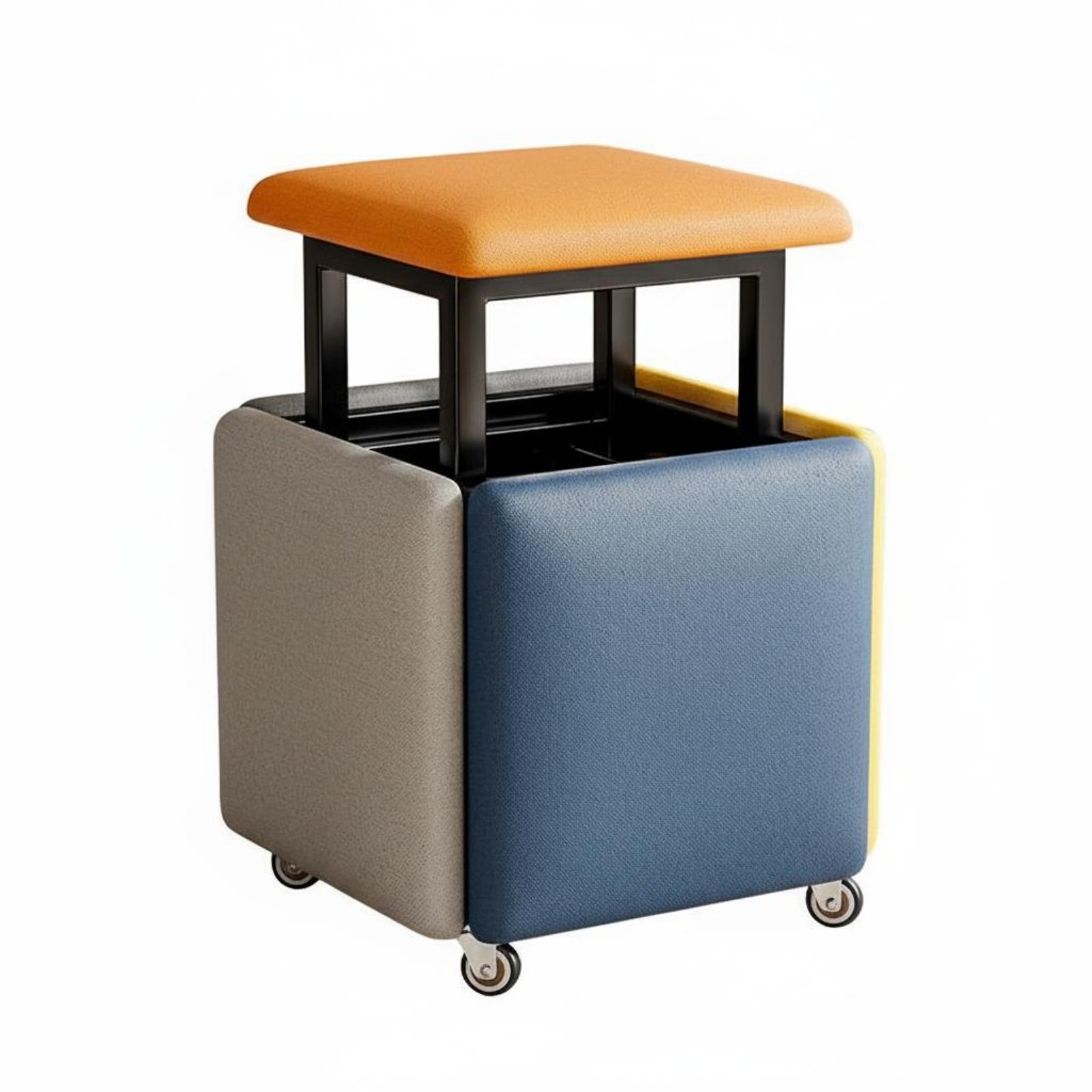 Transforming Cube Stool 5 in 1