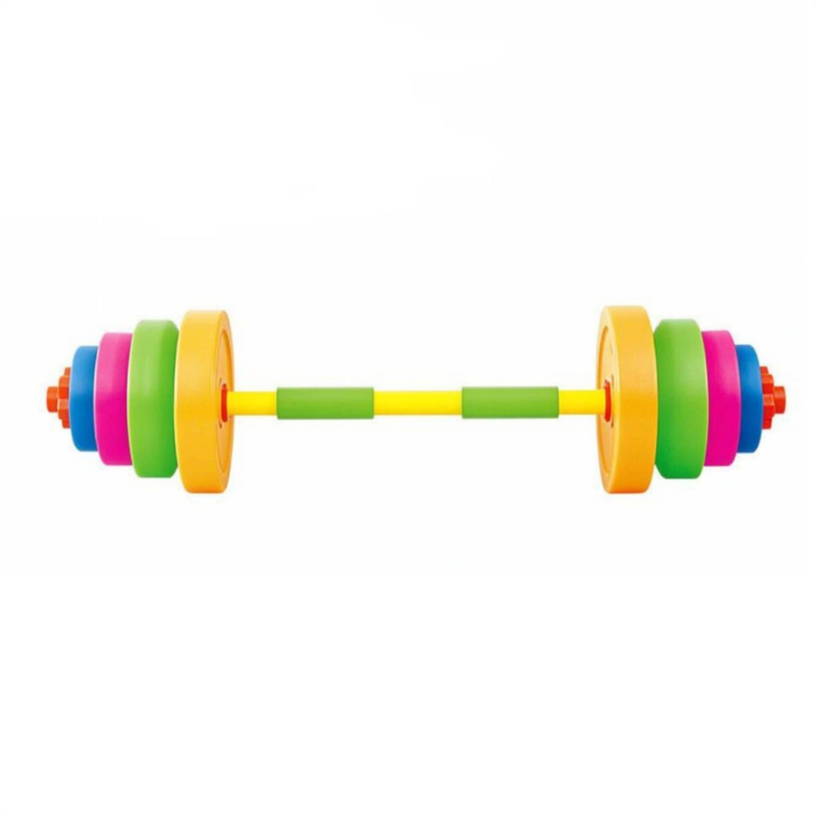 Barbells Toy with Weight Plates