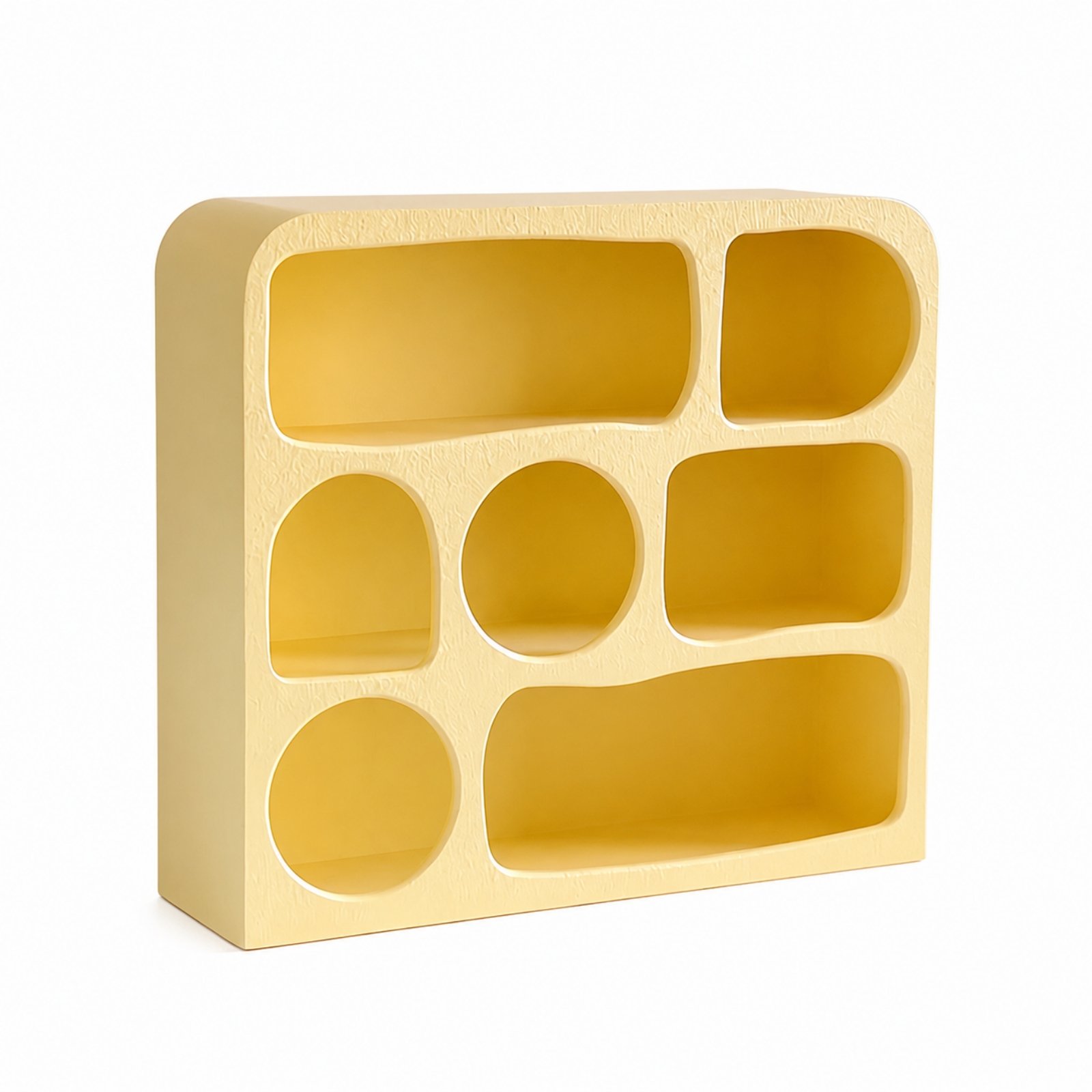 Rounded Wall Cubby Shelf