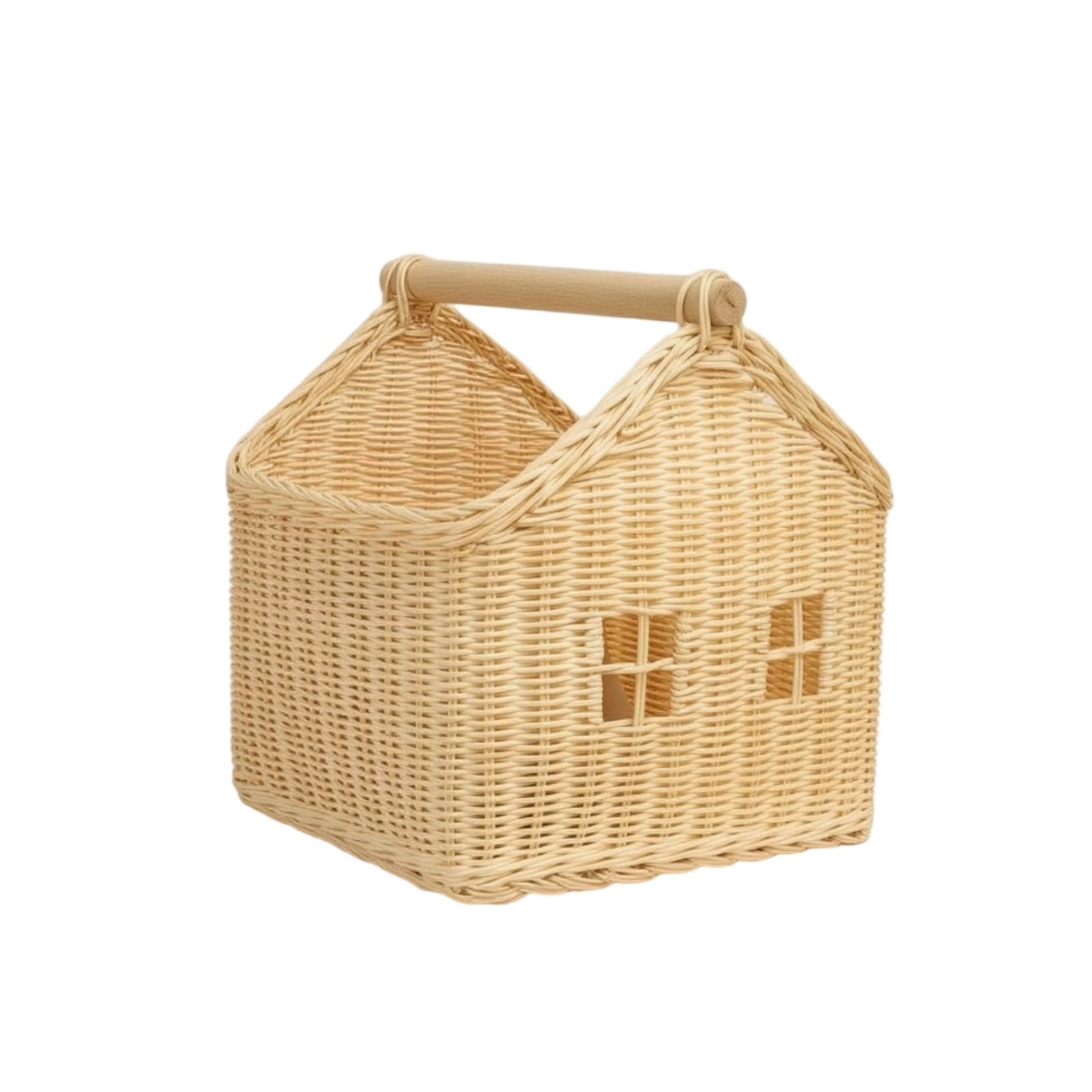 Handwoven House Basket