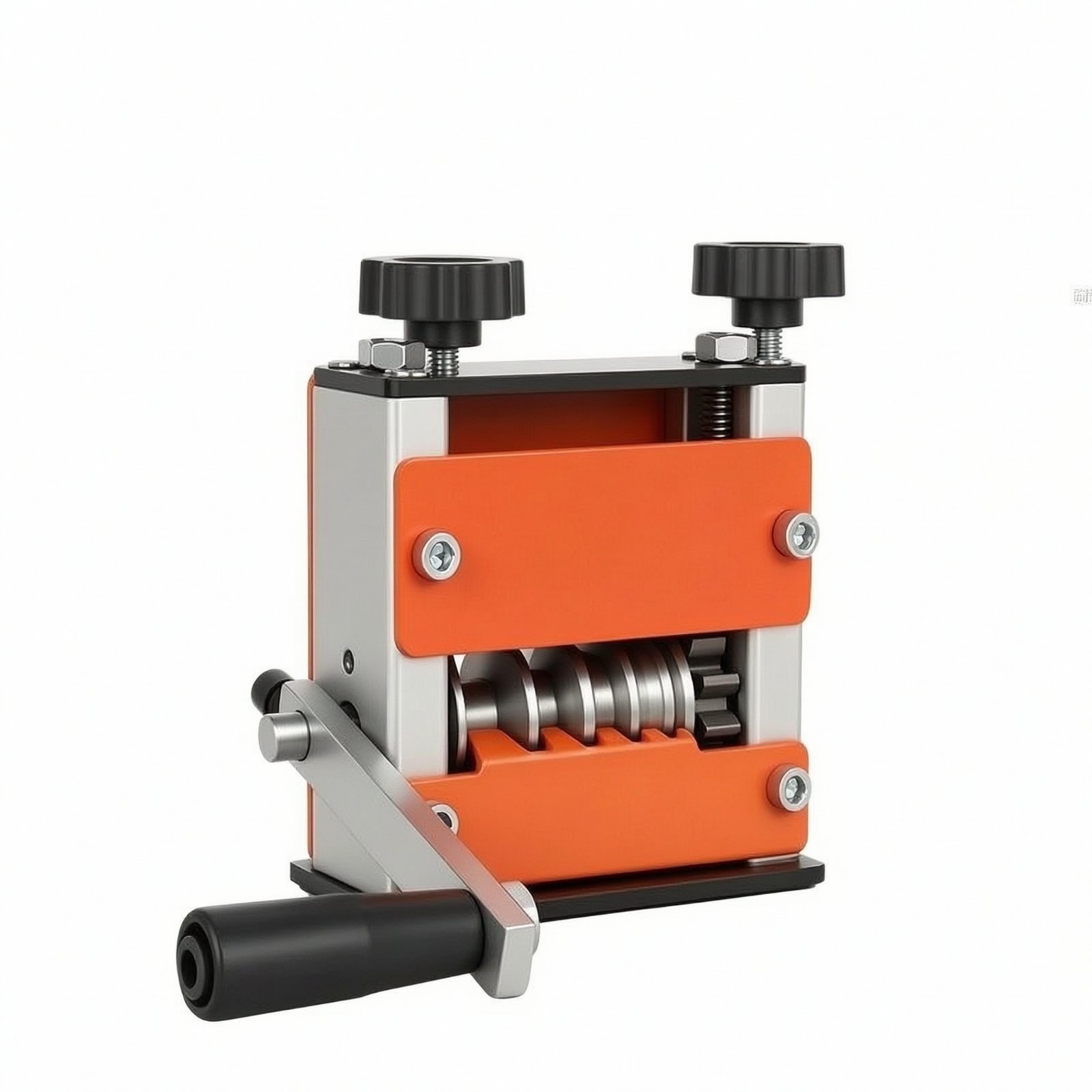 Wire-Stripping Machine with Hand Crank