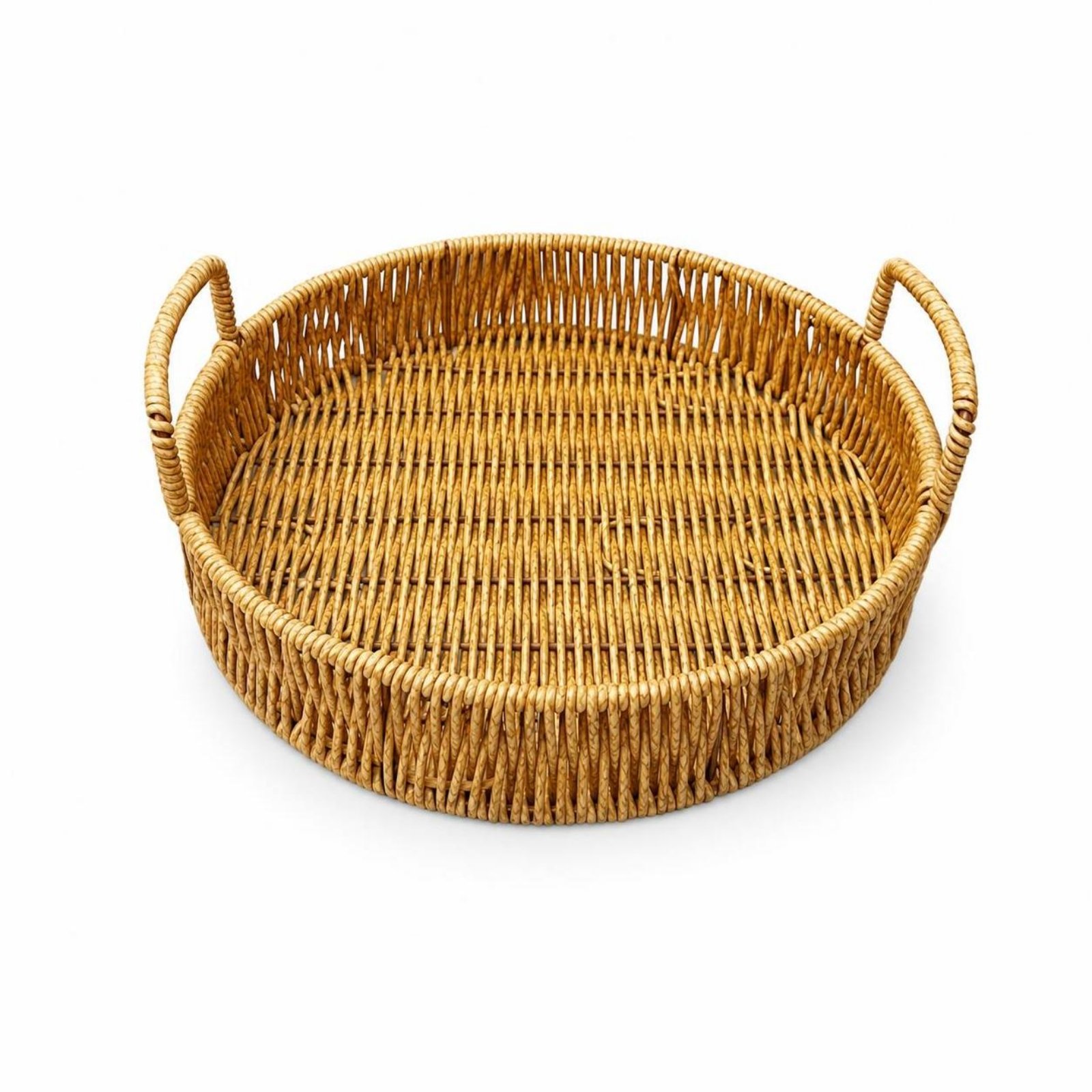 Rattan Tray with Handles