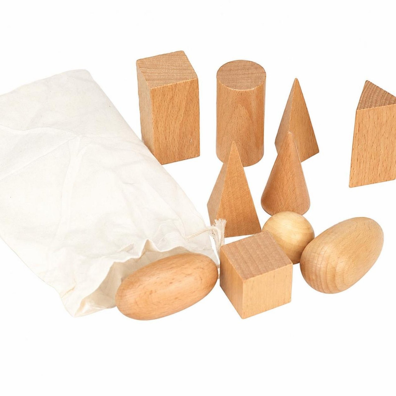 Geometric Solids Touch Bag