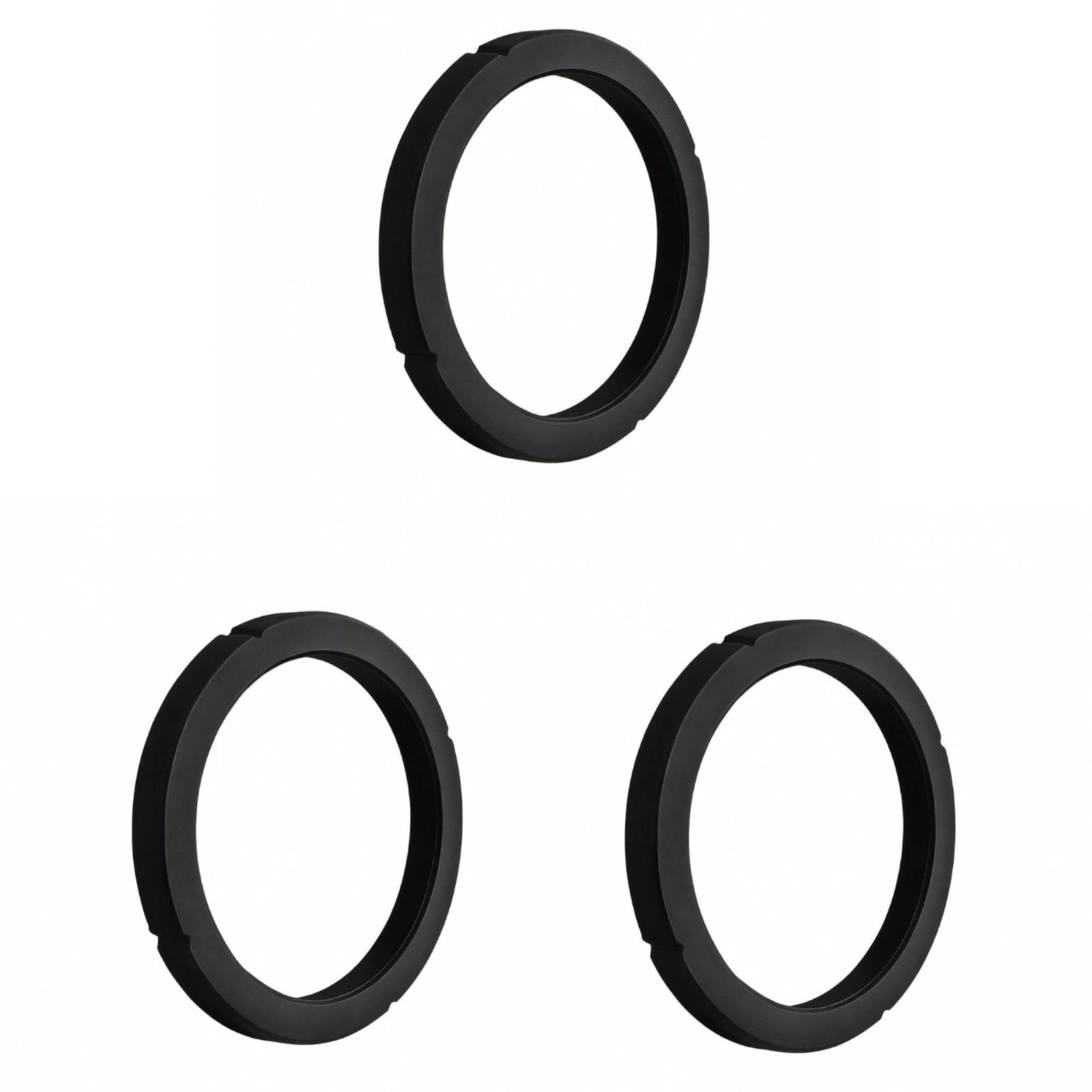 3 Pieces Leak Coffee Assembly Gasket Silicone