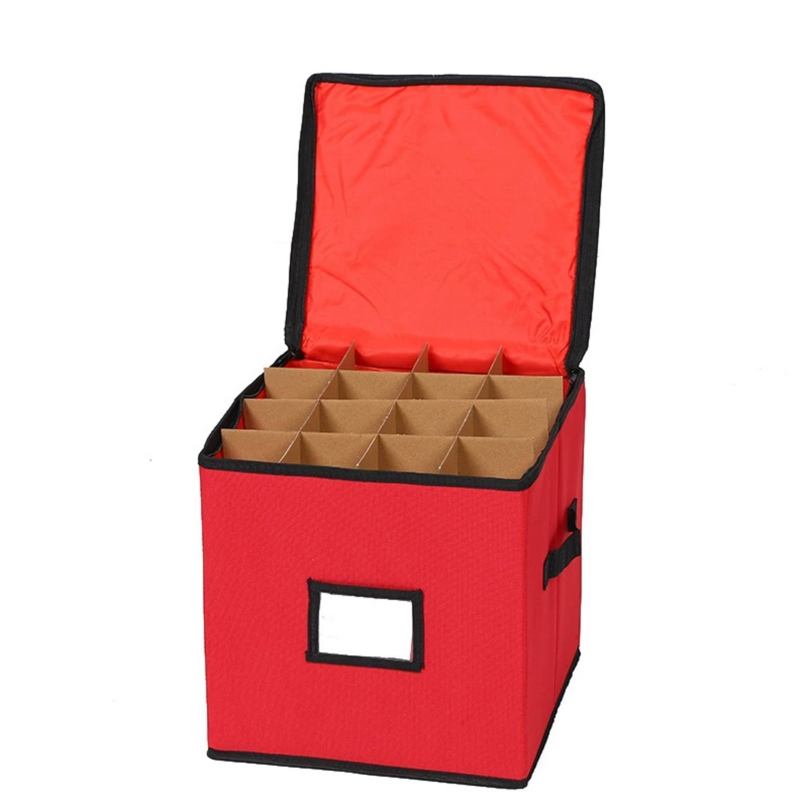 Christmas Decoration Storage Box Zippered