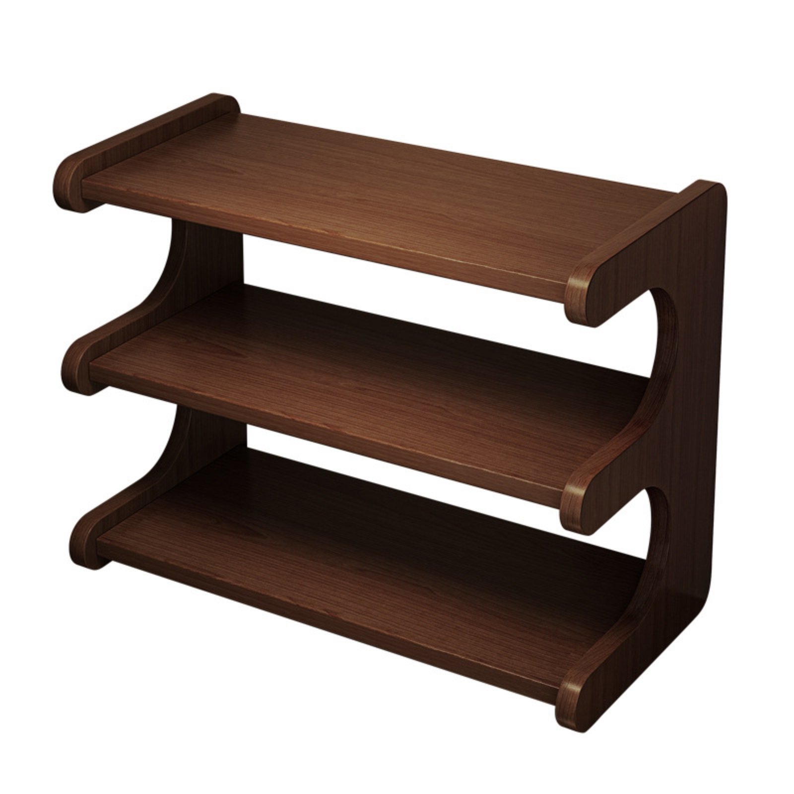 Solid Wood Three Tier Rack