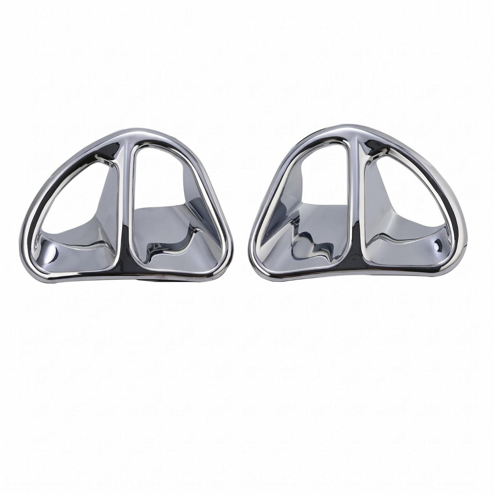 Polished Metal Intake Vent Trim