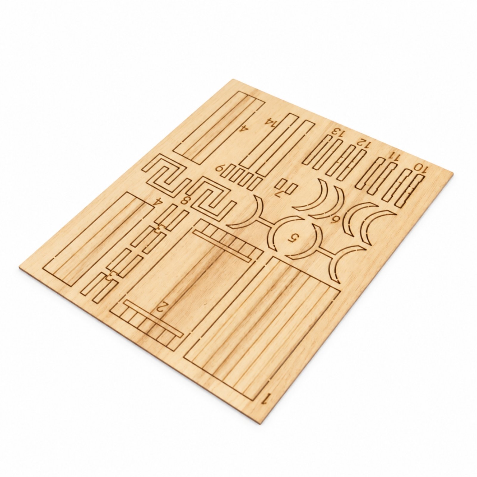 1:35 Scale Wooden Furniture Kit