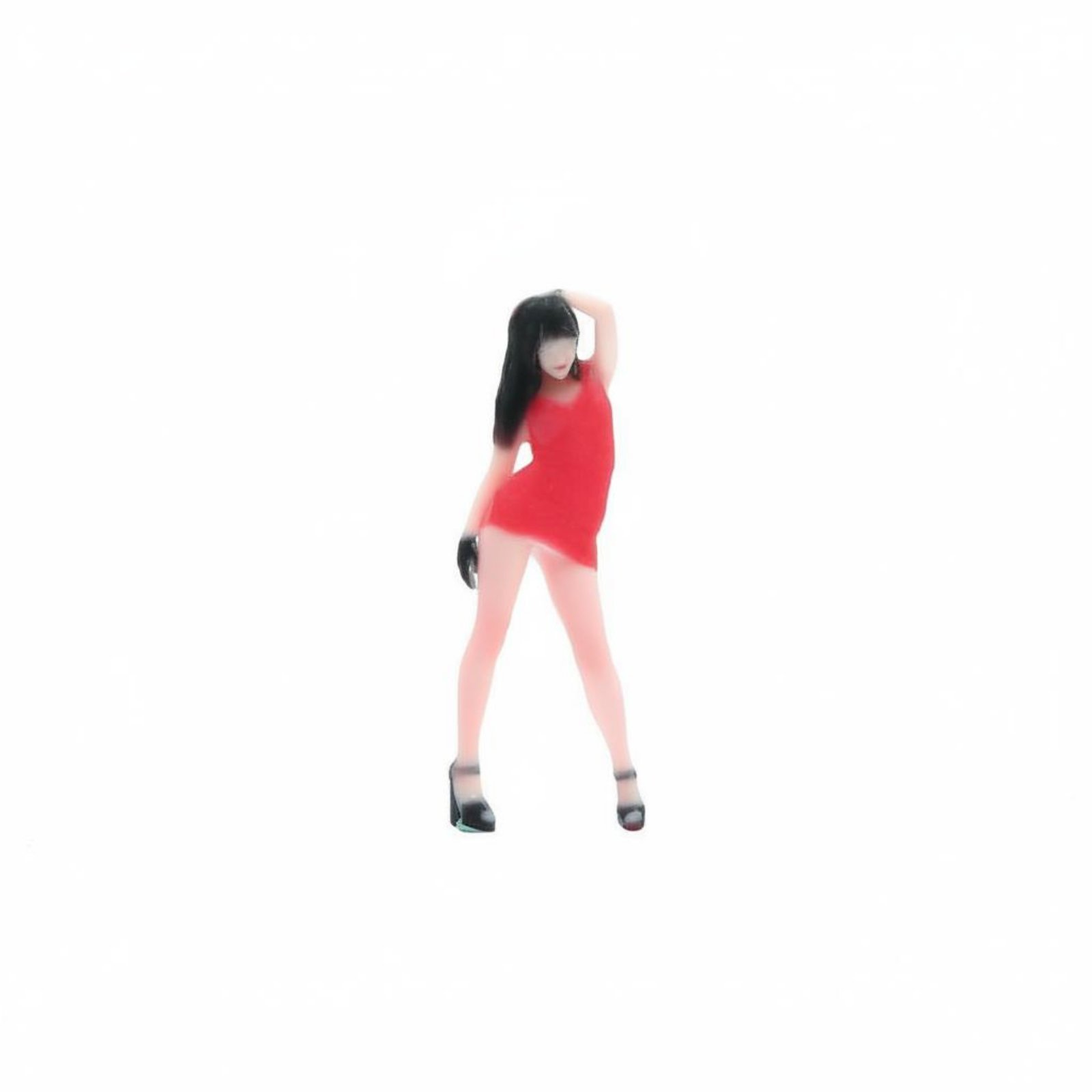 1/64 Scale Figurines – Hair-holding Girl