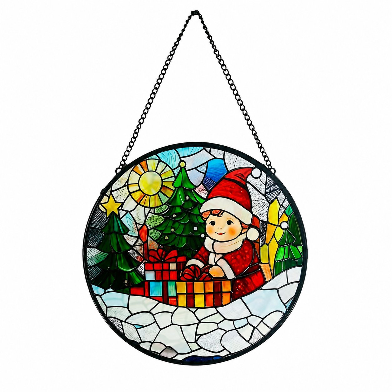 Stained Glass Panel