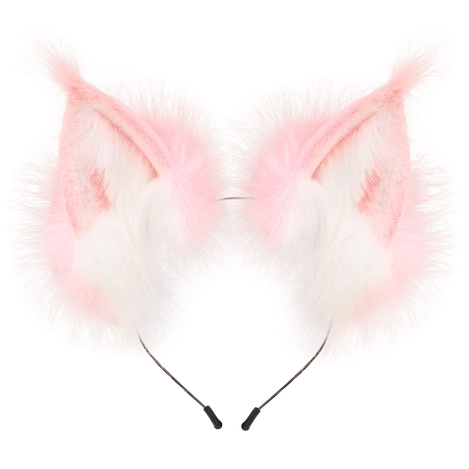 Cat-Ear Costume Headband – Pink White
