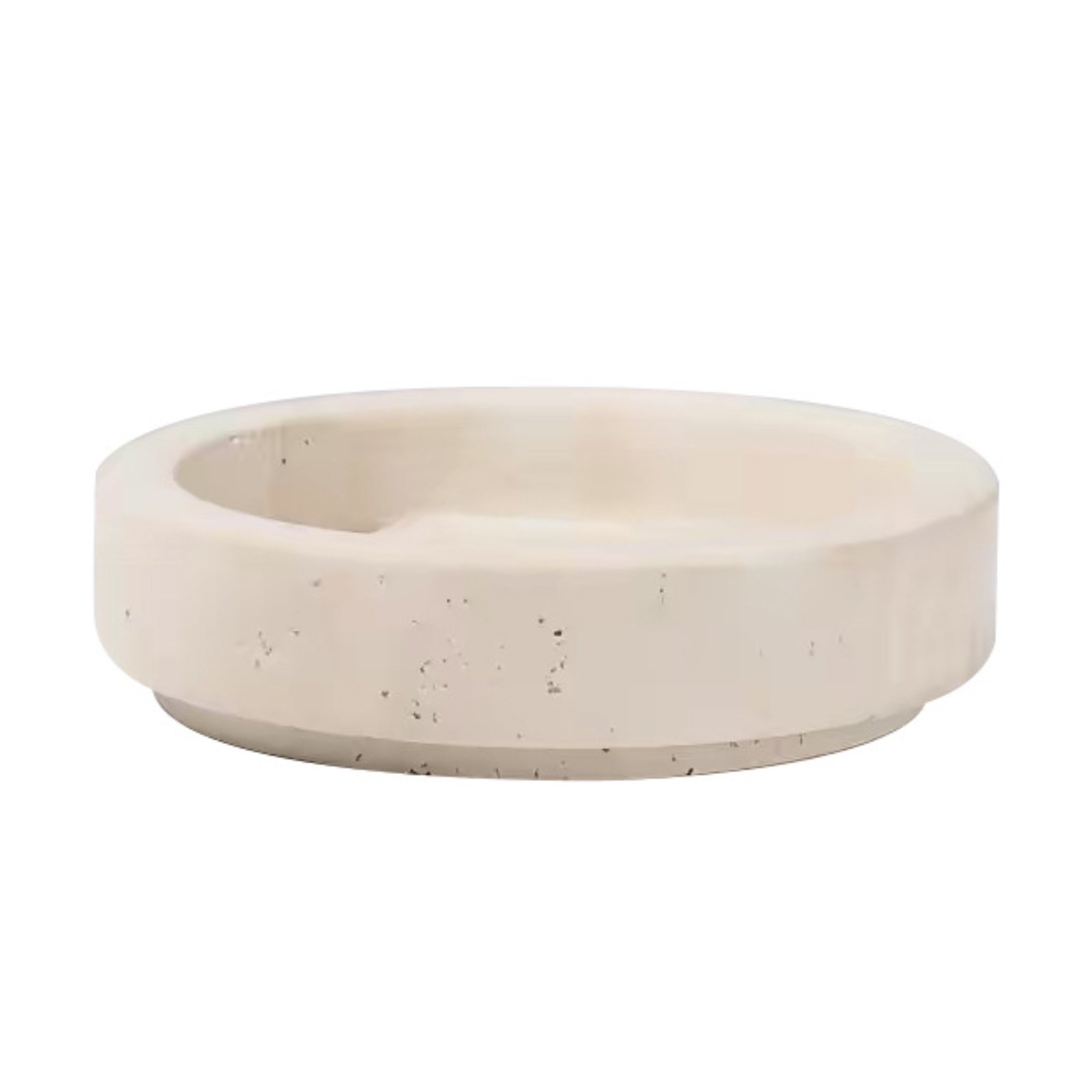 Stone-Look Bowl Planter