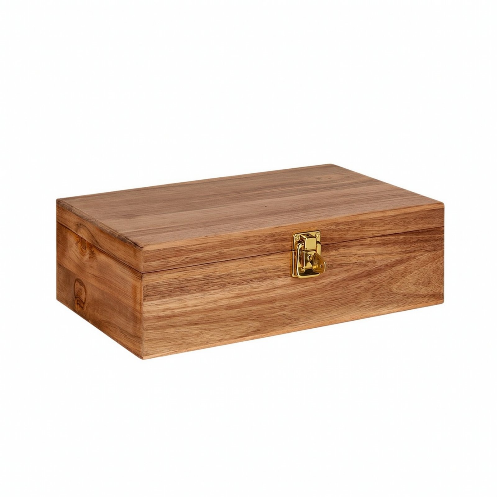 Lockable Wooden Keepsake Box