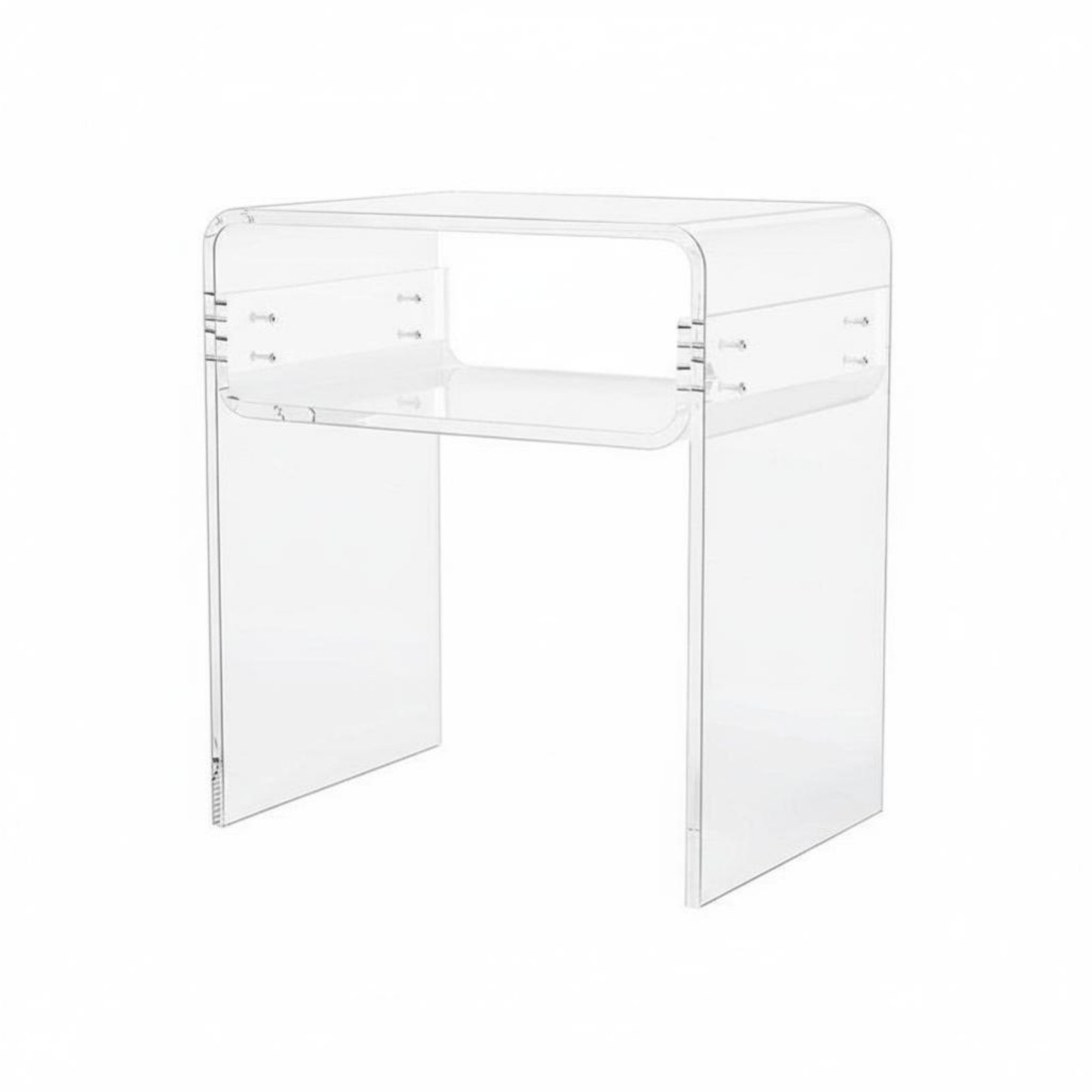 Clear Waterfall Table