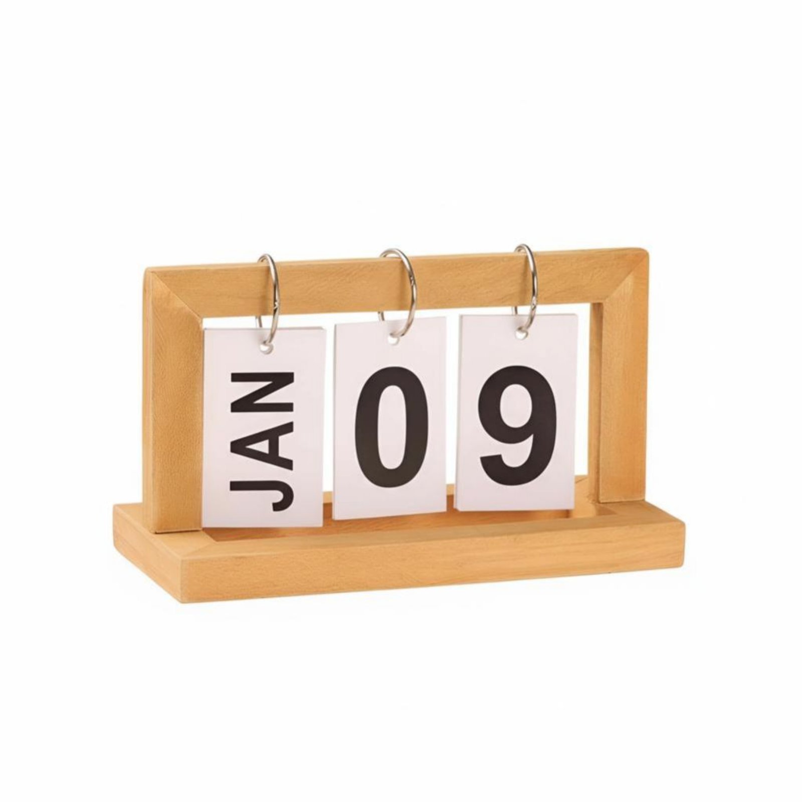 Wooden Flip Calendar