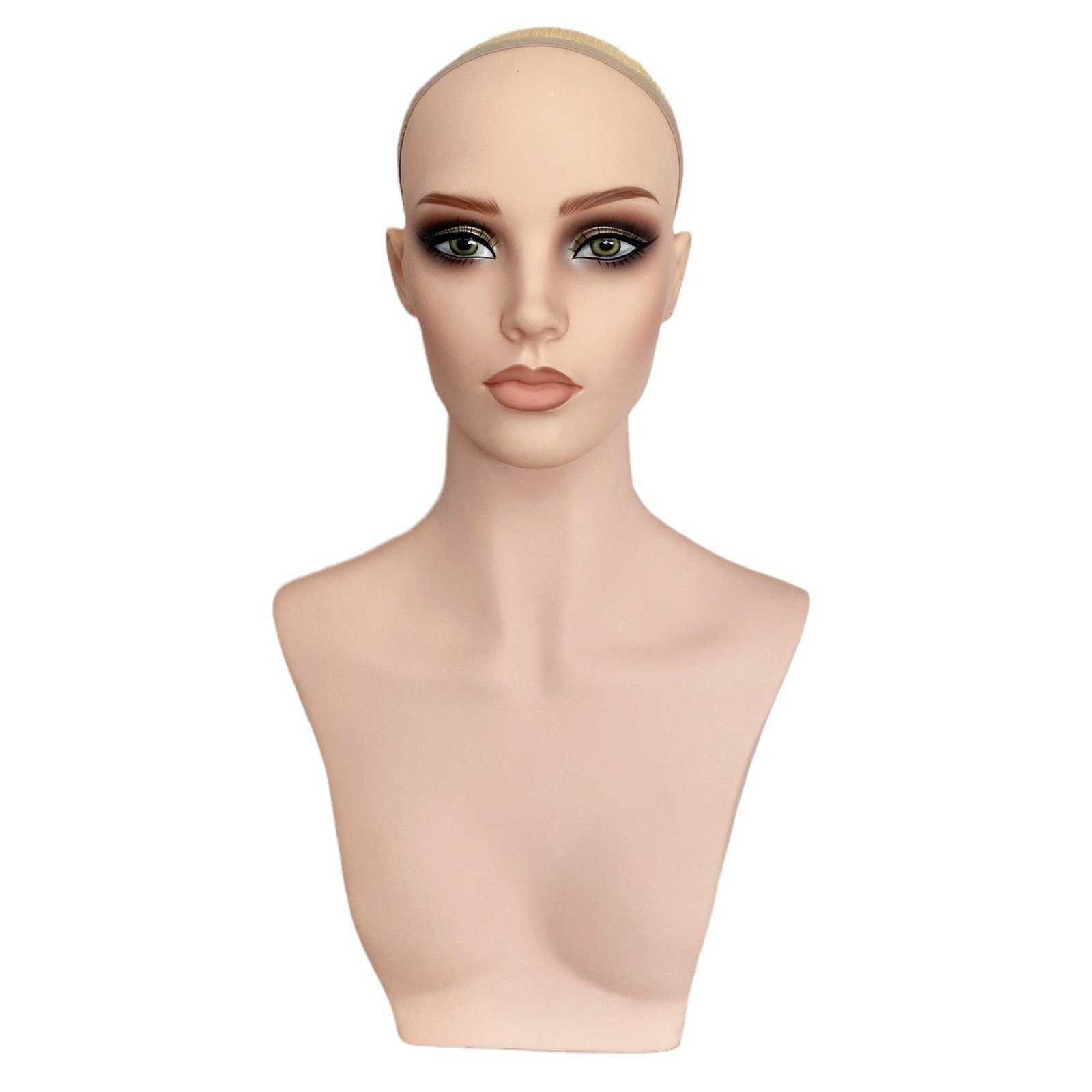 Female Mannequin Head with Shoulders – Eu Tall
