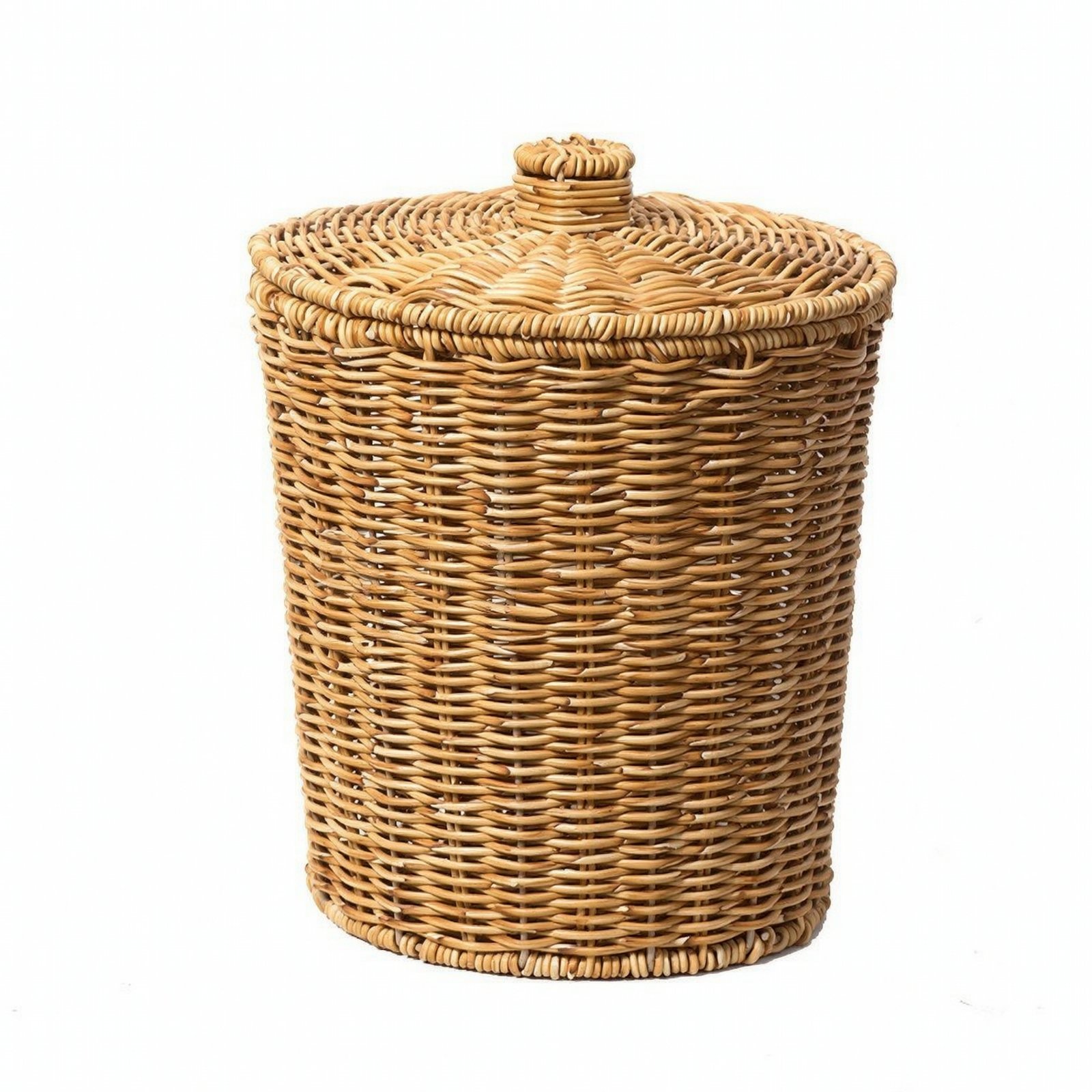 Rattan Storage Basket with Lid