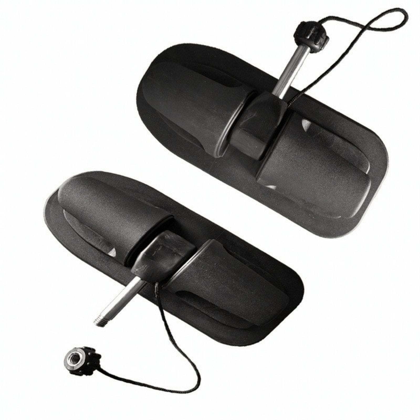 Paddle Holder with Retaining Tethers