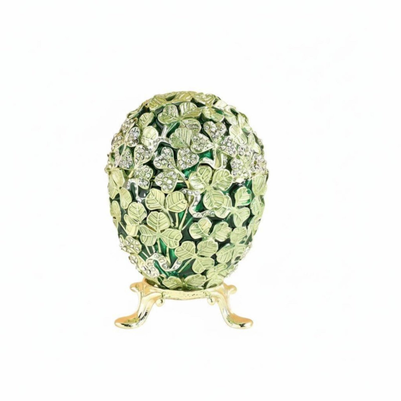 Easter Oval Jewelry Box