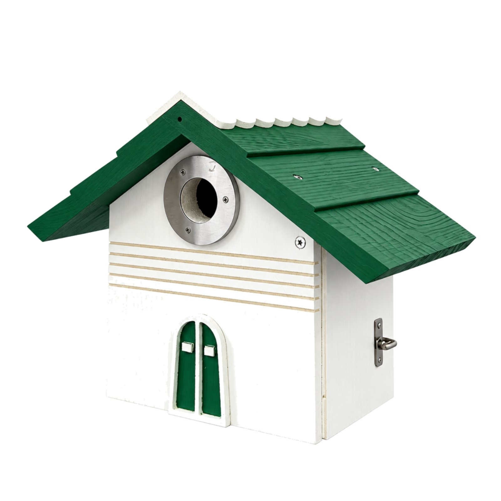 Wooden Birdhouse with Hanging Loop