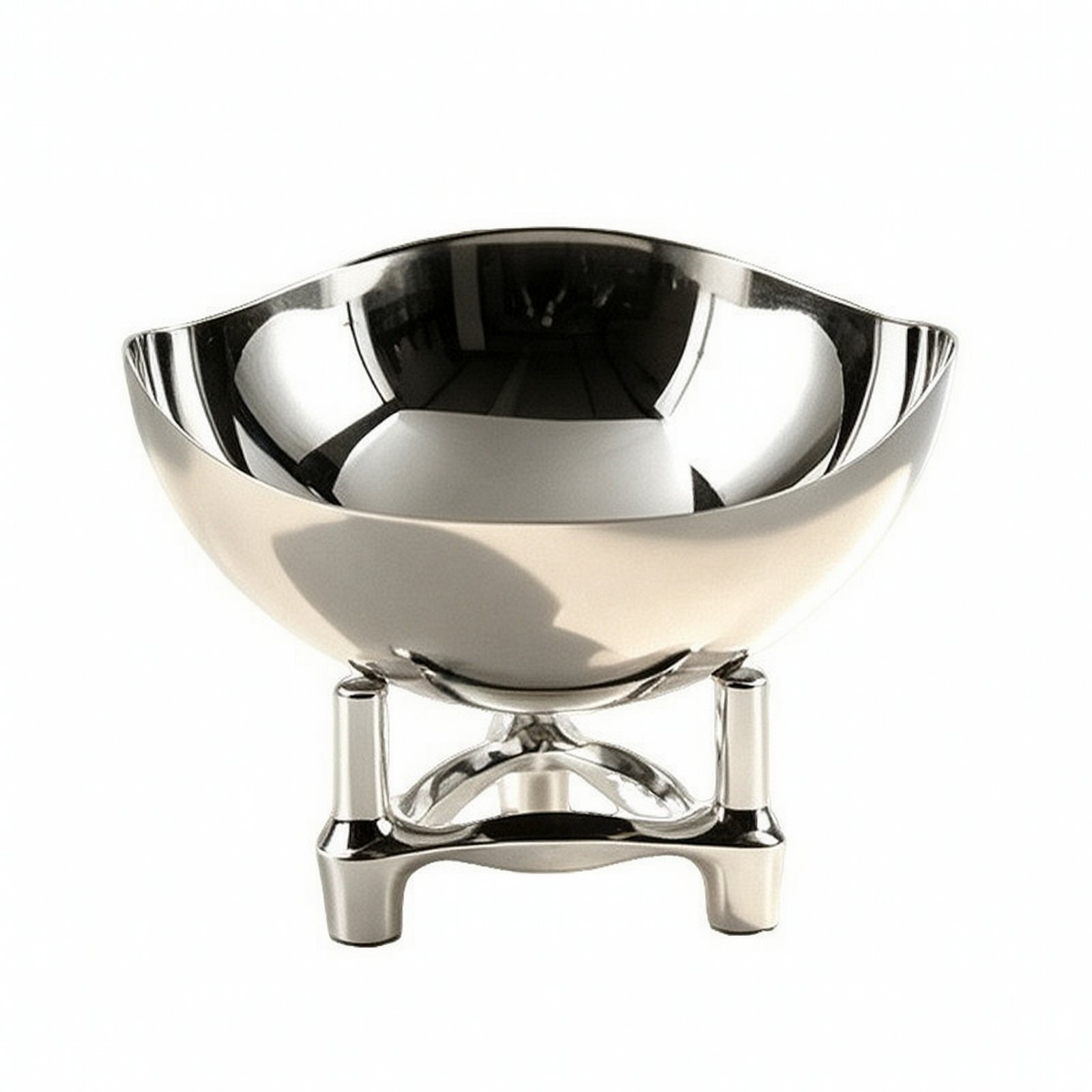 Three-Legged Metal Fruit Bowl
