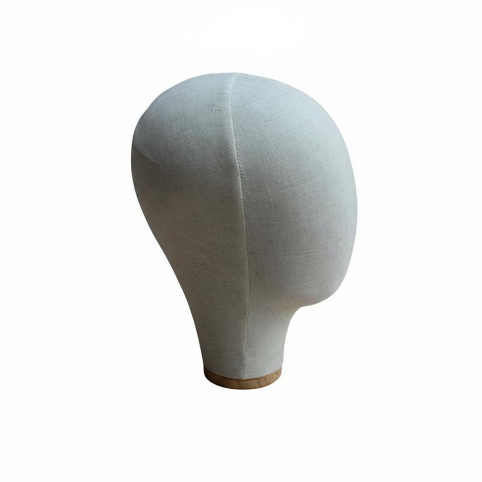 Hat Display Mannequin Head – Linen Wood Stopper