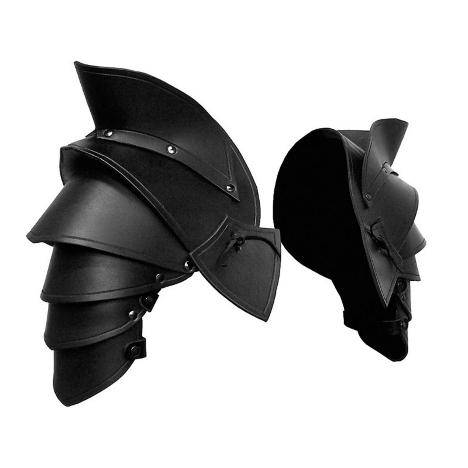 Medieval Shoulder Guard with Rivets
