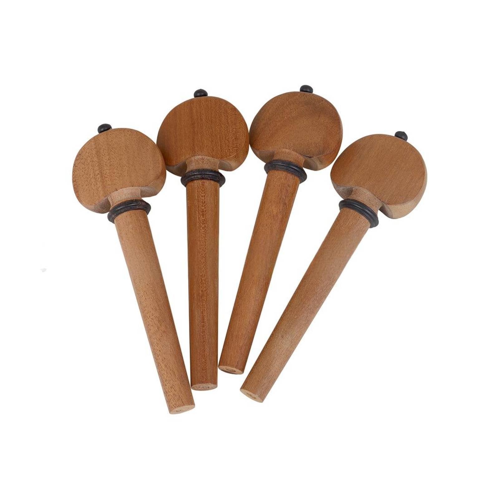 4 Pieces Cello Tuning Peg Wooden