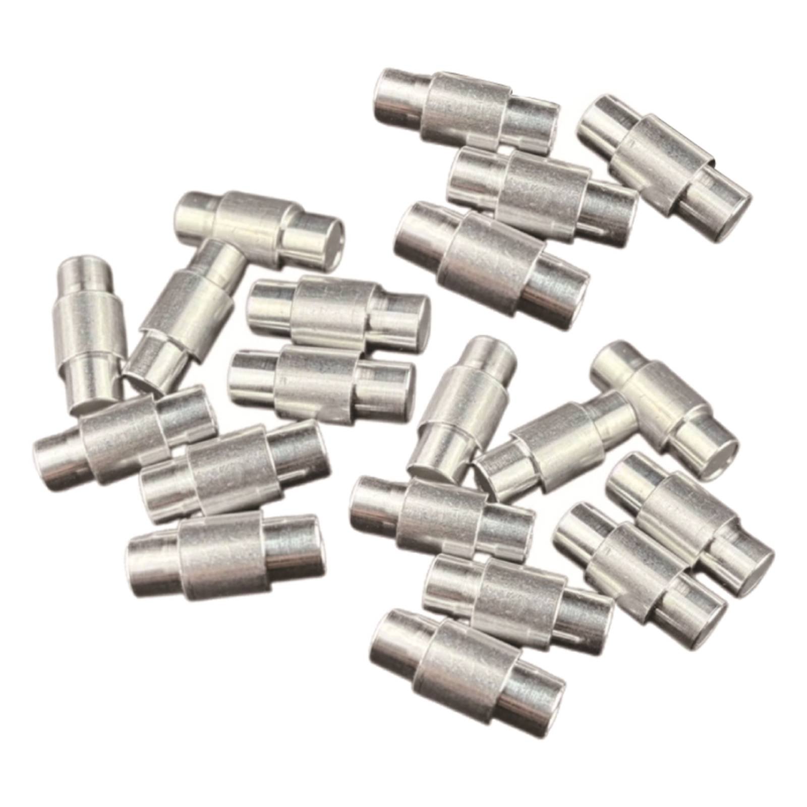 20 Pieces Wheel Axle Sleeve Stepped Cylindrical