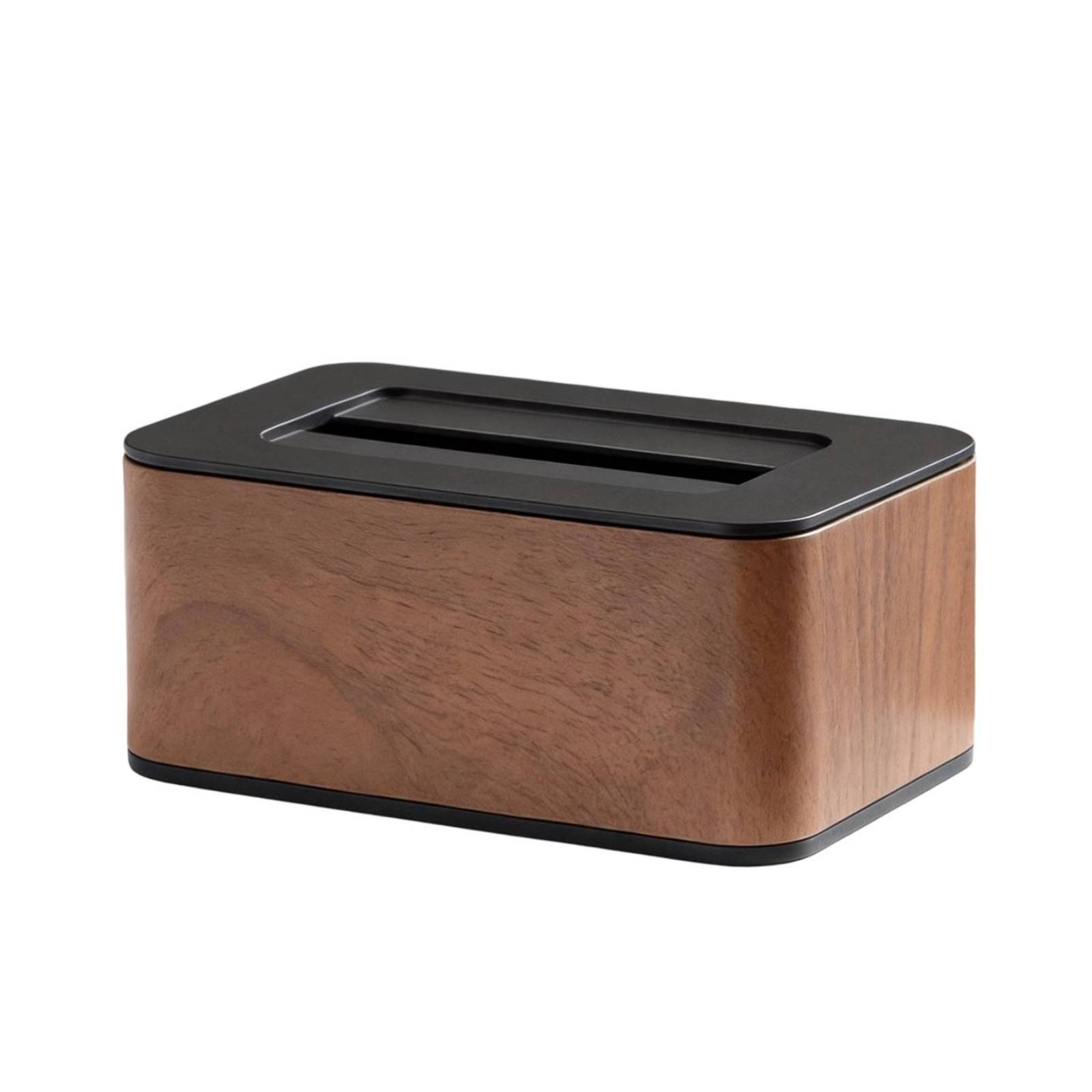 Wood-Grain Tissue Box Holder