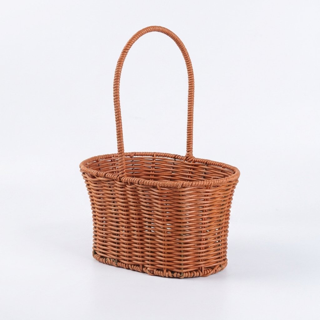 Rattan Laundry Basket – Imitation Top Hat Baske